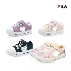 [보리보리/휠라 슈즈]휠라 키즈 운동화 NEW 꼬모 라이트 하트 4종 택일