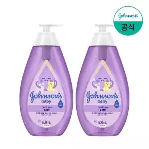 존슨즈 베이비 베드타임 바스 500ml x2