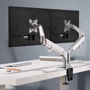 카멜마운트 벽면밀착형 듀얼모니터 거치대 DMA-DSS(실버)