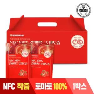 참앤들황토농원 NFC 100% 갈아만든 국산 토마토즙 (100ml x 30포) 1박스