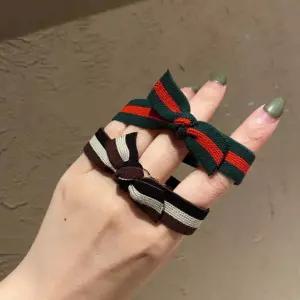 삼색머리끈 짱짱한머리끈 명품 머리고무줄 두꺼운 기본 헤어슈슈 똥머리 헤어끈 곱창밴드 곱창끈