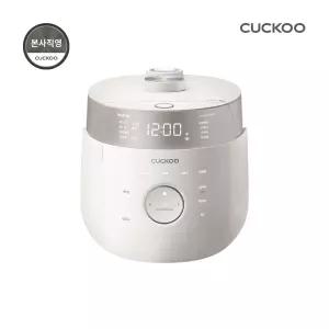 본사직영) 쿠쿠 6인용 트윈프레셔 저당 IH전기압력밥솥 그레이스 화이트 CRP-LHLR0610FGWM