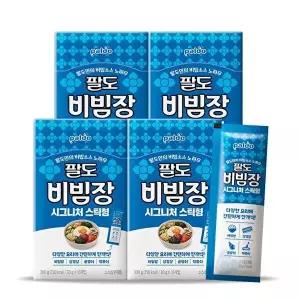 [팔도][T] 팔도 비빔장 시그니처 스틱형 300g (30gx10개입) 4개 / 비빔면소스 간편소스