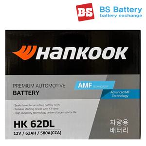 한국 델코 로케트배터리 HK62DL GB56219 DIN60HL 아반떼AD 트랙스 크루즈 K3 SM3 QM6 AGM밧데리
