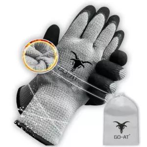 고트 겨울작업장갑 10켤레 기모 라텍스 반코팅