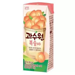 [hmall]과수원 복숭아 190mlx24입