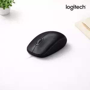 로지텍코리아 M90 사무용 저렴한 유선 마우스 블랙 정품