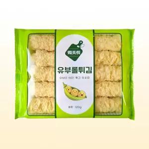 유부롤 튀김 120g /중국식품 두부피 두유피 마라 훠궈 사리