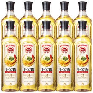 사조 해표 바삭 요리유 900ml x 10개 / 식용유 유지류 오일 기름