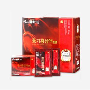 황풍정 6년근 풍기홍삼액골드 80mlx60포