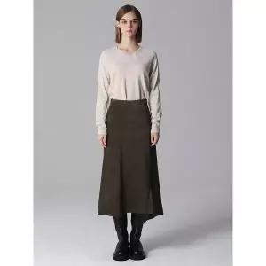 [리스트]코듀로이 언밸런스 플레어 스커트  택가격 168000원 _P378481072