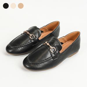 페조 여성로퍼 천연가죽 빅사이즈 드라이빙슈즈