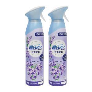 페브리즈 에어 라벤더 부케 165g x2 /실내냄새제거/제