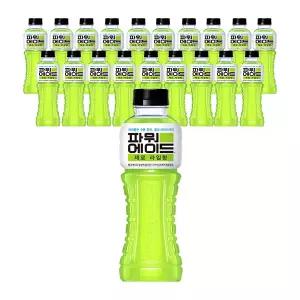 파워에이드 제로 라임 600ml, 20개