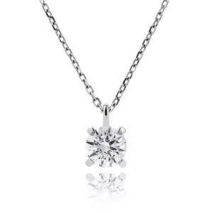 [하나다이아몬드]1캐럿 랩다이아몬드 14k 18k 심플 프로포즈 데일리 목걸이 아이테르 HNLDN1C7