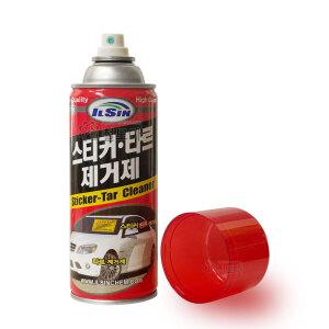 일신 스티커 타르 제거제 IS-7510 420ml 잉크 얼룩 껌 도료 매직 볼펜 자국 제거