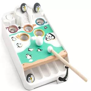 YC 패밀리게임 유아놀이기구 집에서할수있는놀이 펭귄 당구 포켓볼게임 수학교구