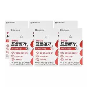 종근당건강 프로메가 오메가3 트리플 장용성캡슐 654mg x 60캡슐 x 6박스 /Hb