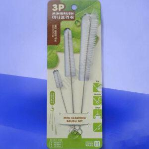 아기젖병세척솔 미니 3개입 빨대컵 세척솔