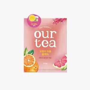 쟈뎅 아워티 오렌지자몽블랙티 8T