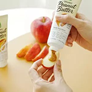 튜브형 100% 유기농 땅콩버터 스프레드 120g 피넛버터 잼