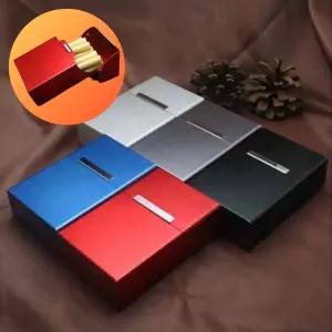 담배케이스 메탈 5종 라이프 정품 선물용 남성용 6컬러 사이즈 5.7 x 9.3 x 2.5cm