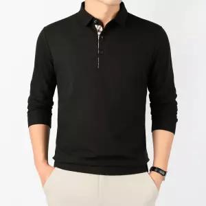 남자 오피스룩 긴팔 카라티셔츠 깔끔한 출근 데일리 댄디룩 봄가을 남친룩 4컬러