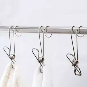 스테인리스 걸이형 빨래 집게/이불/고정/스텐/집개/만능/큰집게/스텐레스/스테인레스/빨레/가정용