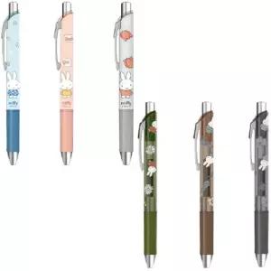 미피 캐릭터 에너젤 볼펜 3색 세트