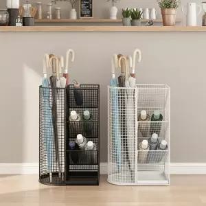 U4 철제 우산꽂이 업소용 병원 사무실 카페 집 현관 신발장 대용량 우산통 장우산 단우산 보관함