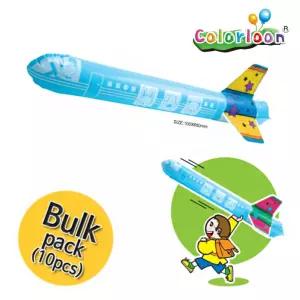 컬러룬 플라이 비행기 (10인) (랜덤1개)/미술/장난감/놀이/만들기/키트/풍선/색칠/공부/아기/재료/세트