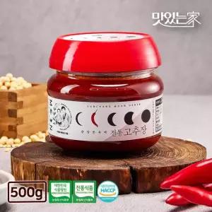 순창문옥례식품 전통 찹쌀 고추장 500g PET 용기