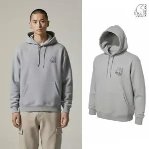 [백화점정품] 노르디스크 맨투맨 [백화점출고] 남자 여성 유니 미디엄 폴라베어 후드 티셔츠 멜란지 그레이