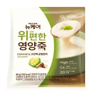 뉴케어 위 편한 영양죽 40g 30포 고단백 고칼슘 선물 비타민