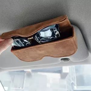 차량용 선글라스 클립 선바이저 안경걸이 거치대 안경 케이스