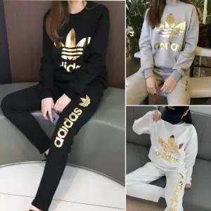 Z  아디다스 코팅골드 트레이닝복 세트 - 노택 - 봄 가을 신상(여성)