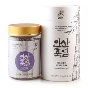 인산죽염 9회 자죽염 고체 240g 1개