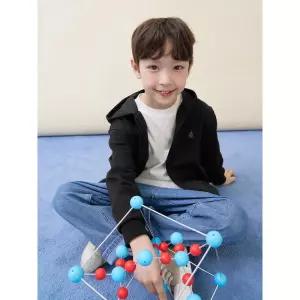 [BEANPOLE KIDS] [Essential] 후드 집업  블랙 (BI6141UE45)