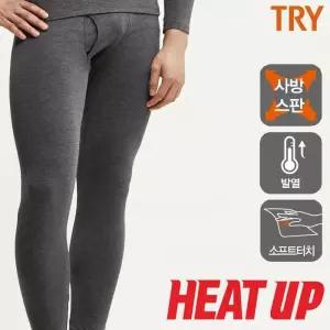 [트라이] 남성 히트업라이트 타이즈 겨울 내복 내의