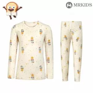 [엠알키즈] 브레드 이발소 클린 여상하 내복 세트