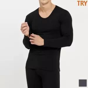 [트라이] 남성 히트업플러스세트 남자 내복 세트 발열