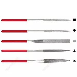 다이아몬드 다듬질용 줄세트 다듬줄 세트 5pcs 야스리/절삭/야스리세트/줄공구/절삭구/줄칼/세공/작업용