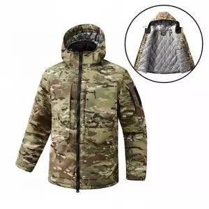 남자 2컬러 겨울 작업복 야외 전술자켓 혹한 강풍 방한 낚시용 윈드 차단복
