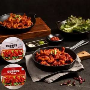 마늘향 국내산 무뼈불닭발 400g 캠핑요리 밀키트 매운맛 순한맛 선택