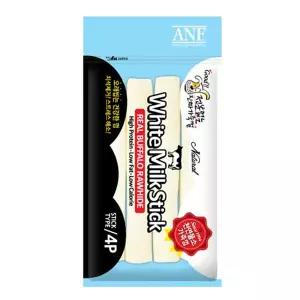 ANF 화이트 밀크스틱 개껌 간식 4p