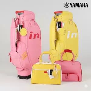 [야마하] 인프레스 여성 바퀴형 휠 캐디백 보스턴백 세트 골프가방