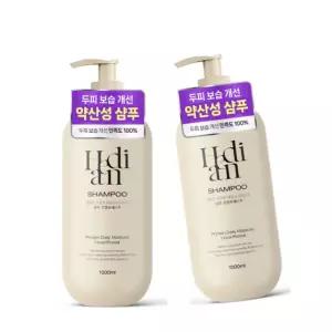 헤디안 향기좋은 대용량 단백질샴푸 1L X2(두피피지 74%개선)