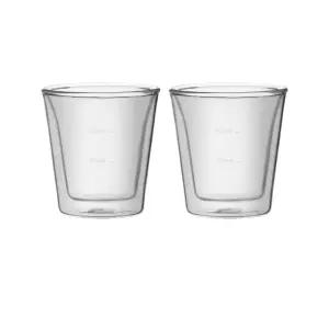 브레빌 샷 글래스 듀오 식세기 오븐 사용 눈금 단열 BNS