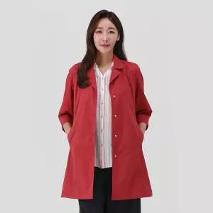 [PAT 여성] 테일러드 카라 홑겹 코트_1I41103