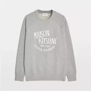메종키츠네 팔레이스 로얄 클래식 남녀공용 스웨트셔츠 AM00300KM0001 GRM